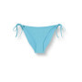 Slip de Bikini Femme Calvin Klein à Nouer sur le Côté - Bleu Adriatic, XS