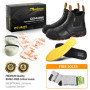 Bottes de travail imperméables SAFEYEAR S3 M-8025 pour hommes et femmes