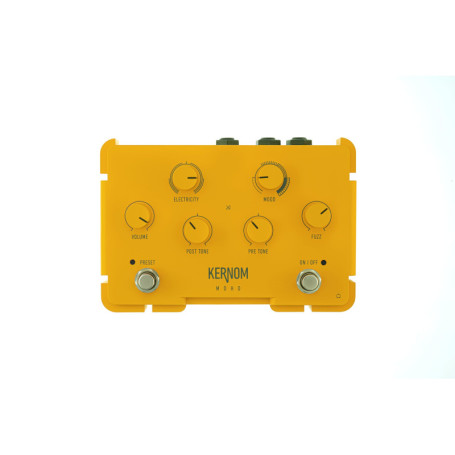 Pédale d'effet Moho Fuzz Kernom - True Bypass pour Guitares et Synthétiseurs