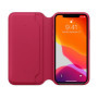 Étui Folio en Cuir Framboise pour iPhone 11 Pro - Luxe et Protection