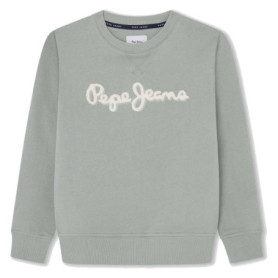 Pull Enfant Pepe Jeans New Lamonty Crew - Vert Feuille