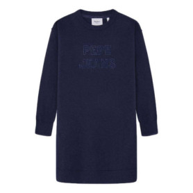 Robe Weslie en Bleu pour Filles - Pepe Jeans