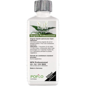 Engrais Liquide Concentré POFLO pour Spathiphyllum - 500 ml