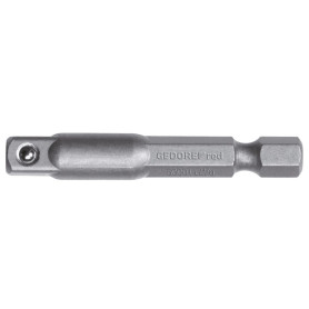 Adaptateur d'entraînement 1/4" Gedore Red pour douilles et embouts