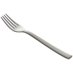 Set de 6 Fourchettes à Dessert Ovale en Acier Inoxydable Alessi