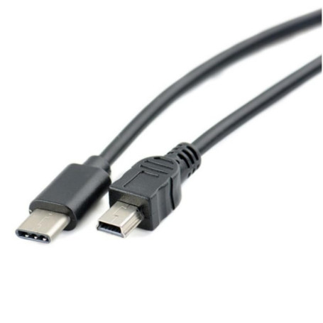 Câble USB-C vers Mini USB 1m - Charge et Transfert de Données