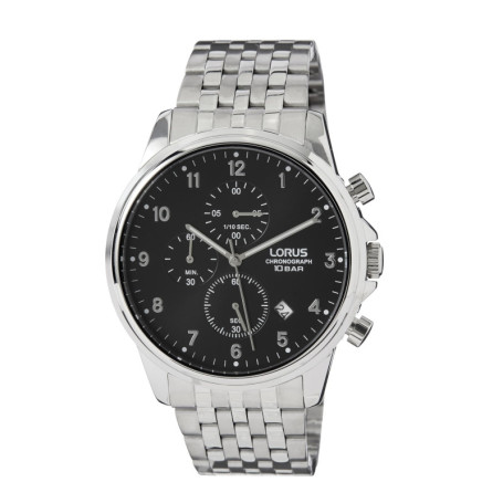 Montre Lorus Homme Analogique Quartz en Acier Inoxydable avec Bracelet Métal