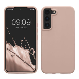 Coque Souple Rose Ancien pour Samsung Galaxy S22 - Protection TPU