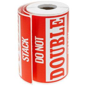 Rouleau de 500 Étiquettes Adhésives Blanches pour Expédition - 108 x 79 mm