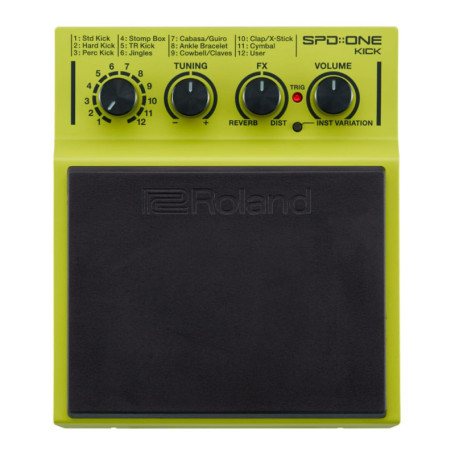 Pad de Percussion Électronique Roland SPD-1K pour Grosse Caisse