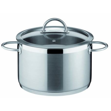 Faitout Vision Tescoma 22 cm avec Couvercle en Verre - 5.5 L