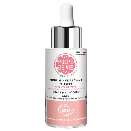 Sérum Hydratant Visage BIO à la Pêche - Pulpe de Vie 30ml