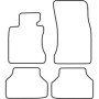 Tapis de Sol Sur Mesure pour BMW Série 5 (E60-E61) 2003-2011 - Auto-Style