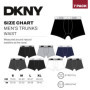 Lot de 7 Boxers DKNY pour Homme en Coton Confortable