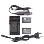DSTE Pack de 2 Batteries et Chargeur USB pour Appareils Sony NP-BX1
