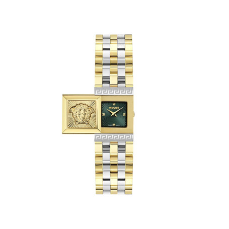 Montre Analogique VERSACE Swiss Made avec Cadran Vert
