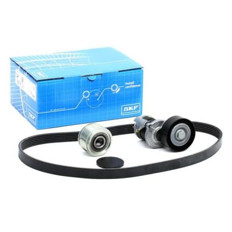 Kit de courroie trapézoïdale SKF VKMAF31098 pour Volkswagen et Audi
