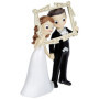 Figurine de Gâteau Pop & Fun Mopec - Souvenir Amusant pour Mariage
