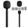 NAVESO Poignée Microphone pour Interviews et Vlogs