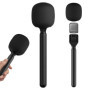 NAVESO Poignée Microphone pour Interviews et Vlogs