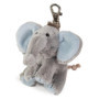 Porte-clés peluche éléphant Babysugar bleu - Schaffer Knuddel mich!