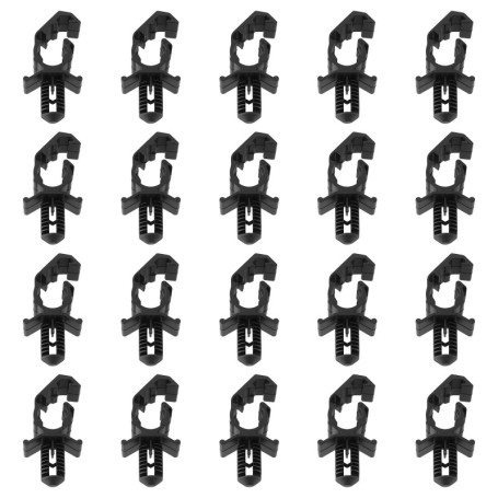 Lot de 20 Colliers de Serrage pour Câbles Automobiles LT Easiyl