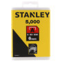 Agrafes Type A 6mm - Boîte de 5000 Inoxydables STANLEY