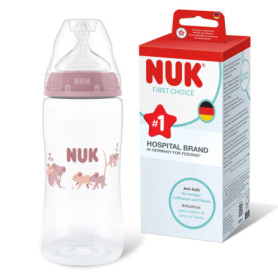 Biberon NUK First Choice 300 ml avec Indicateur de Température - Anti-colique Koala