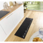 Tapis de Cuisine Antidérapant Noir 50 x 150 cm - Hanse Home