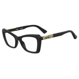 Lunettes Moschino MOS649 Noir Or - Verres 52 mm