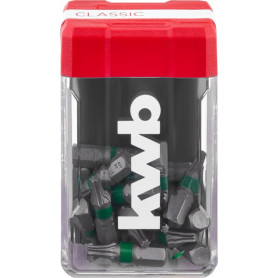 Kwb Mini-Case Set de 25 Embouts T15 avec Boîte de Rangement Pratique