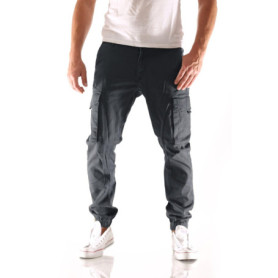 Pantalon Cargo Homme JACK & JONES Jjipaul Jjflake AKM 542 Asphalt