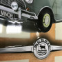 Plaque Métal Rétro Morris MINI Minor - Décoration Automobile Vintage 20x30 cm