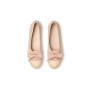 Ballerines Candice Cooper Candy Bow Ecru-Ancient Rose pour Femme