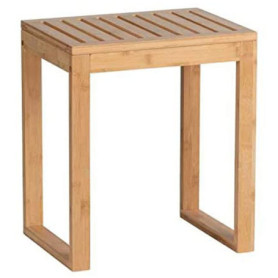 Tabouret Multifonction en Bambou WENKO - Design Naturel pour Salle de Bain