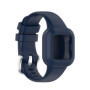 Bracelet de Montre en Silicone pour Garmin Vivofit Jr. 3 - Bleu Foncé