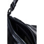 Sac à épaule bandoulière Desigual Naron Flowerina en cuir noir