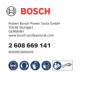 Lames Bosch PRO MAII 32 SLC pour Outils Multifonctions - 10 pièces