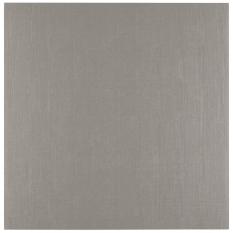 Papier Cartonné en Lin Gris 30,5 x 30,5 cm - 10 Feuilles pour Loisirs Créatifs