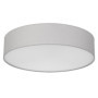 Plafonnier Vintage REV - Lampe de plafond élégante en tissu gris, 50 cm