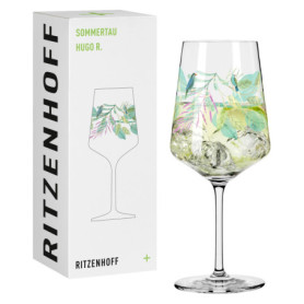 Lot de 2 verres à apéritif Ritzenhoff - Série Rosée d'Été, 500 ml