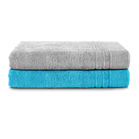 Lot de 2 Serviettes de Sauna XXL en Coton - Douces et à Séchage Rapide