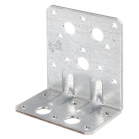Équerre Renforcée Galvanisée Alberts 50 x 90 x 80 mm pour Charges Lourdes