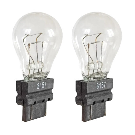 Ampoule 3157 12V P27/7W pour Véhicules Américains et Asiatiques - Double Filament