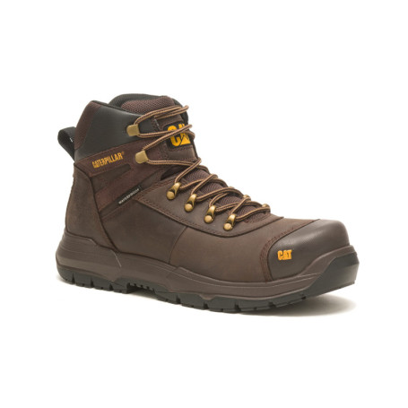Bottes de travail Caterpillar Pneumatic 2.0 pour homme - Marron, Taille 45 EU