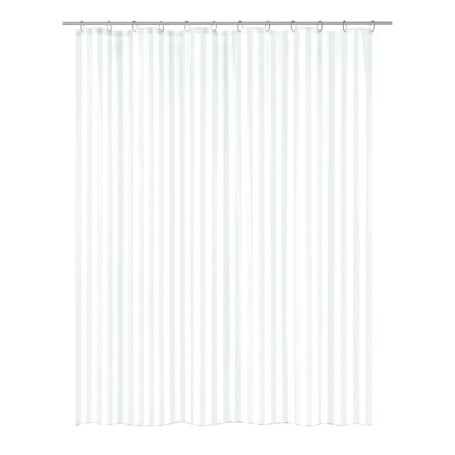 Rideau de Douche Étanche Kleine Wolke Viva Blanc 180 x 200 cm