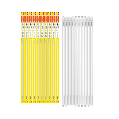 Tube LED Osram T5 HF L13 - 7W, 770lm, 3000K, Blanc Chaud