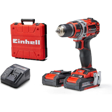 Perceuse Visseuse Sans Fil Einhell TP-CD 18/50 Li BL avec 2 Batteries