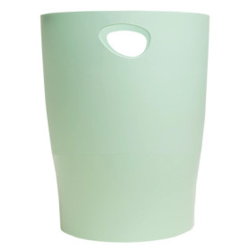 Corbeille à Papier Exacompta Autentik 15L - Lot de 8 - Vert Sauge