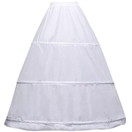 Jupe Cerceau Mi-Longue pour Femme - Accessoire de Mariage et Soirée